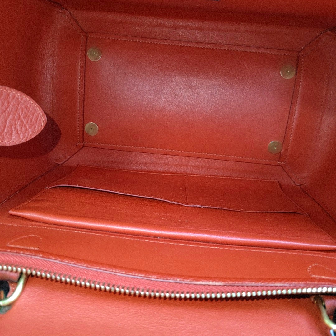 BELT Mini Calfskin Red