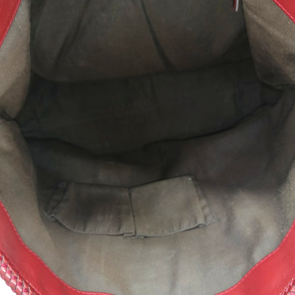 Calfskin Tote Bag Red