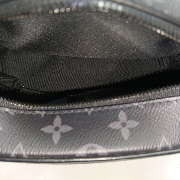 SOFT TRUNK Mini Monogram Coated Canvas Black
