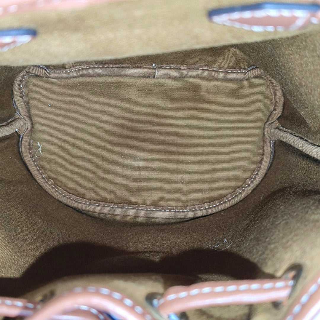 TRIOMPHE Mini Coated Canvas Brown