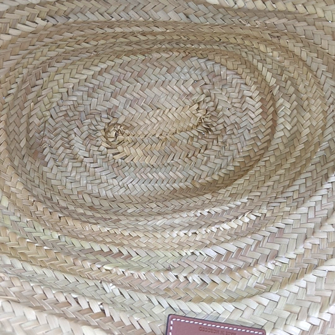 Large Straw Brown