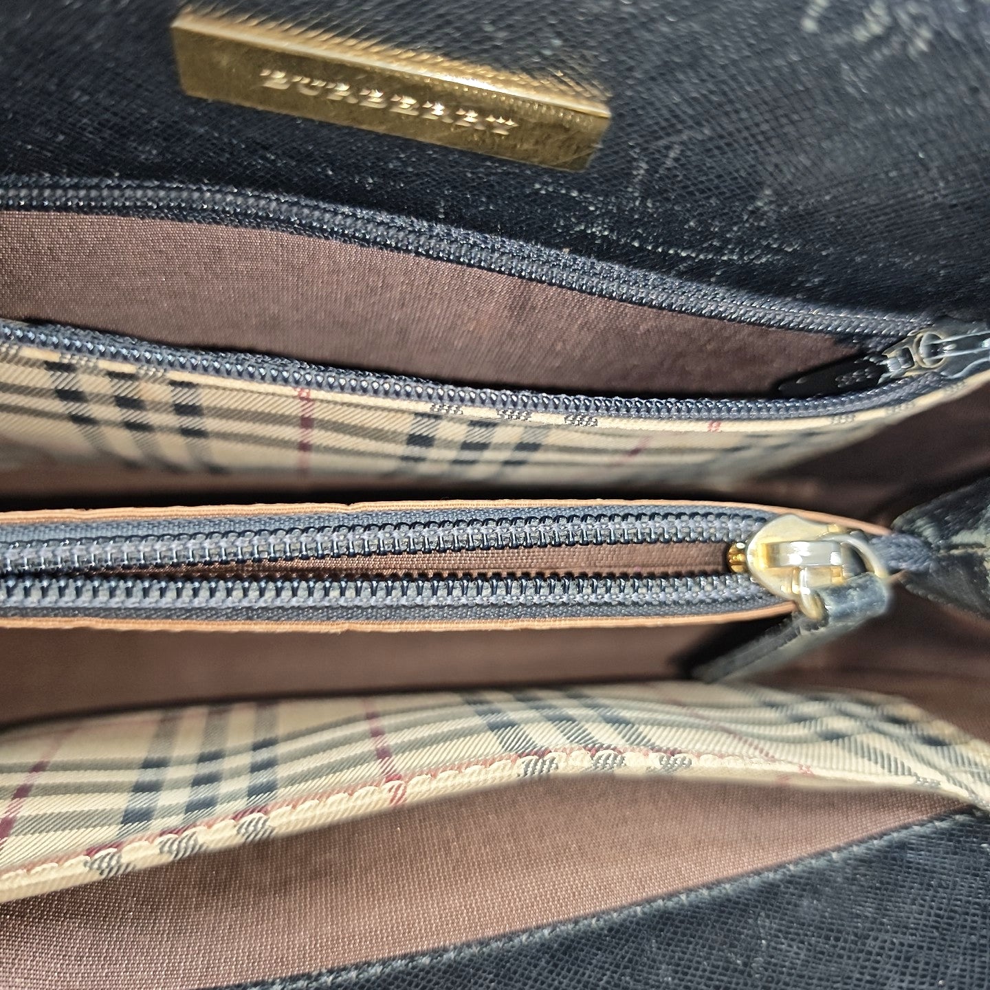 Calfskin Top Handle Bag Black