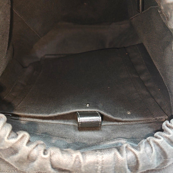 Retro Medium Monogram Coated Canvas Black