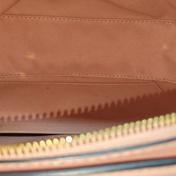 SAINTONGE Monogram Coated Canvas Brown
