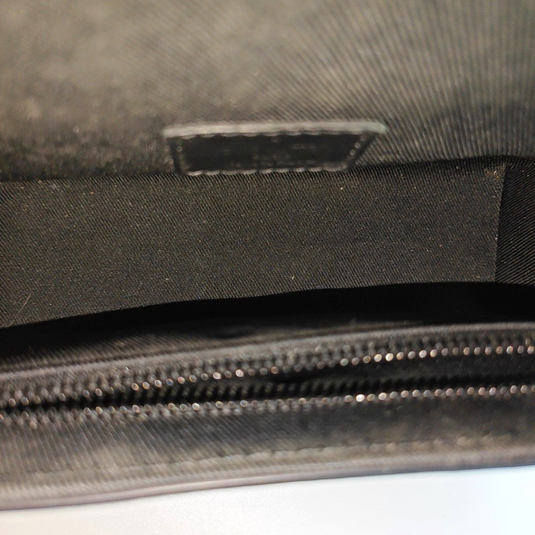 STEAMER Mini Monogram Coated Canvas Black