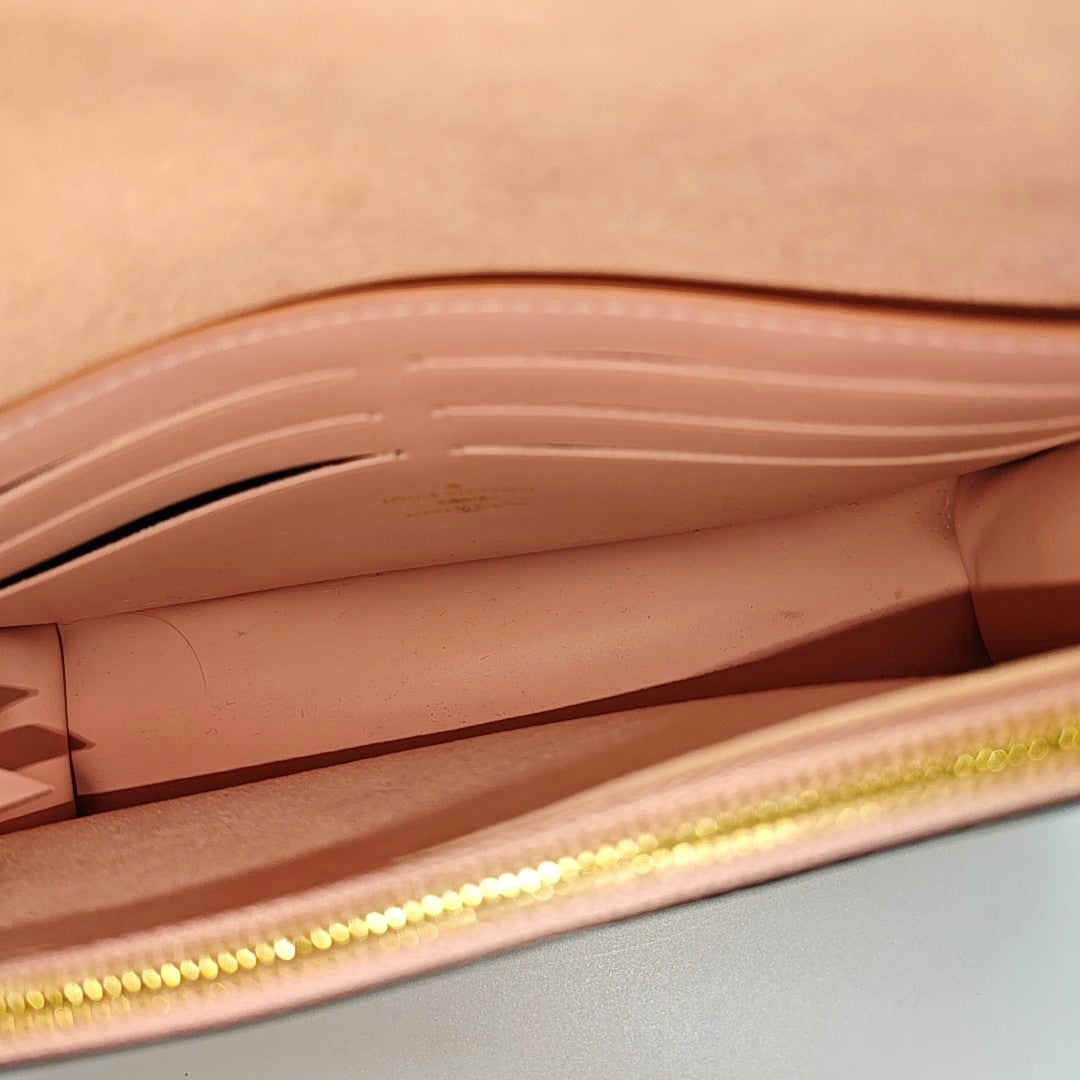 FLORE Monogram Coated Canvas Brown