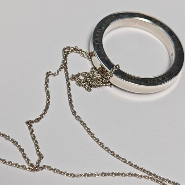 Tiffany 1837 925 Sterling Silver Necklace