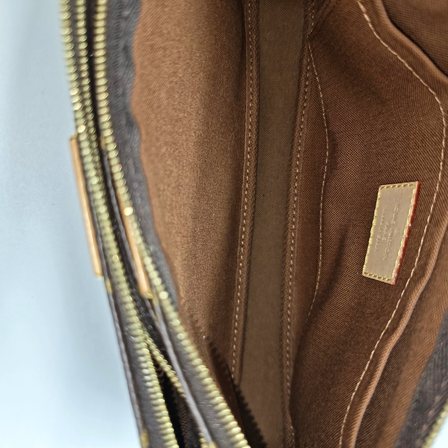 MULTI Monogram Coated Canvas Brown