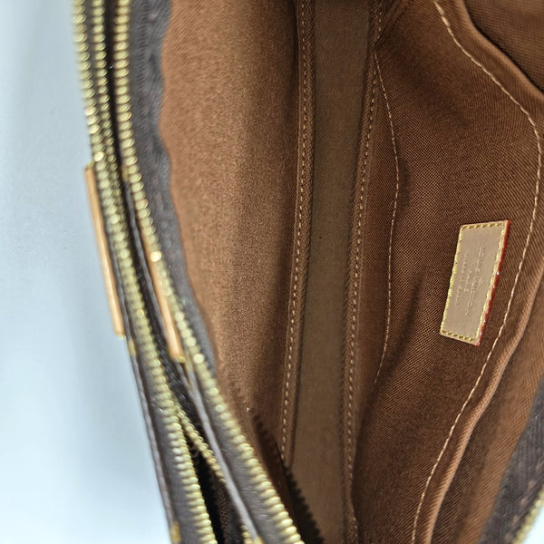 MULTI Monogram Coated Canvas Brown