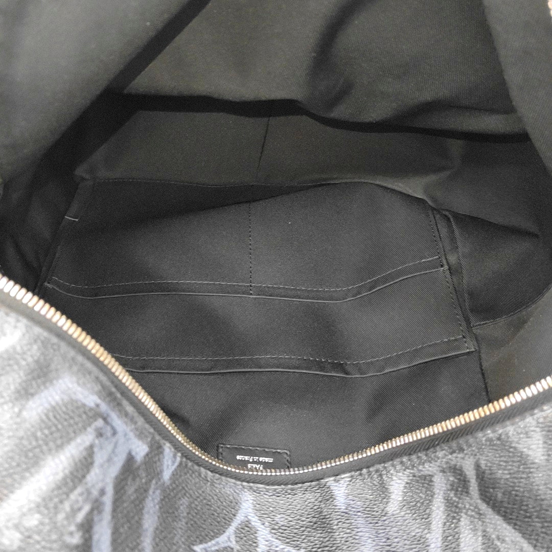DISCOVERY PM Monogram Coated Canvas Black