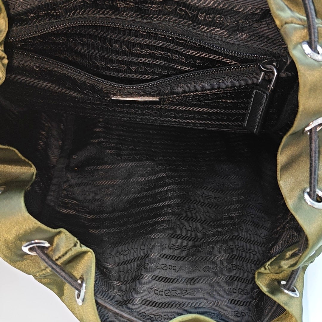 Re-Nylon Backpack Nylon Green