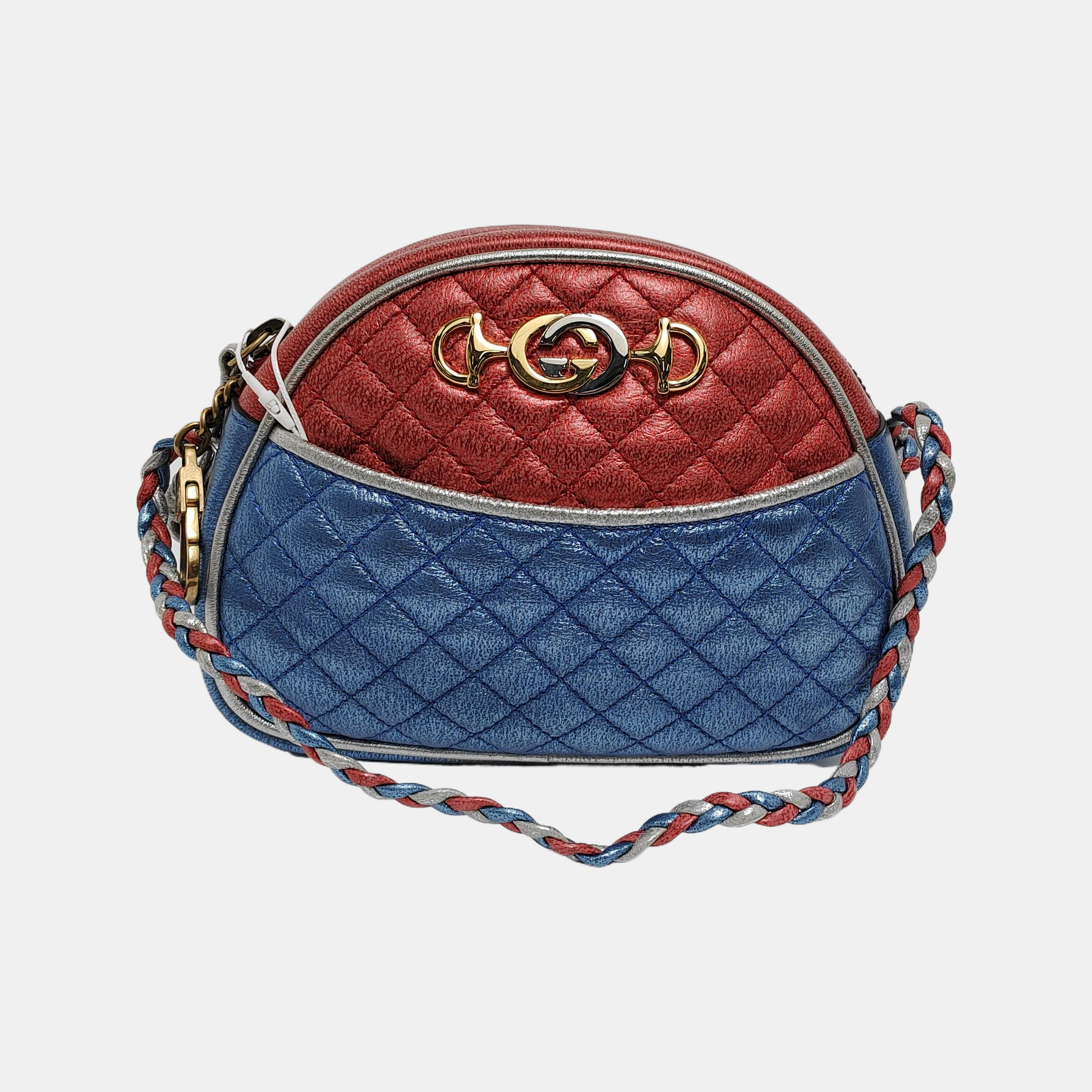 Zumi Mini Quilted Calfskin Multicolor