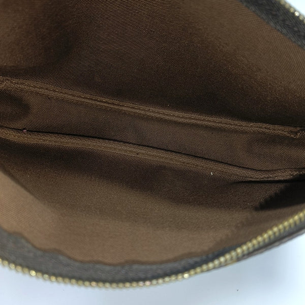 ACCESSOIRES Monogram Coated Canvas Brown