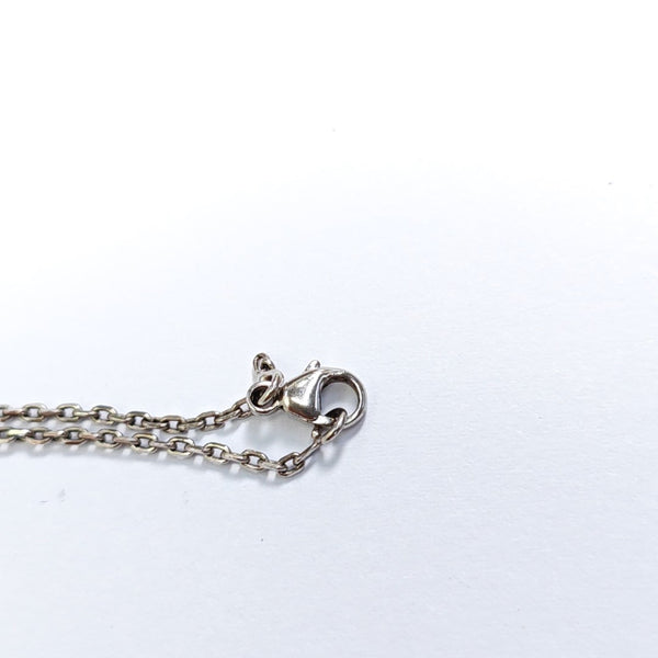 Pop H Metal Silver Necklace