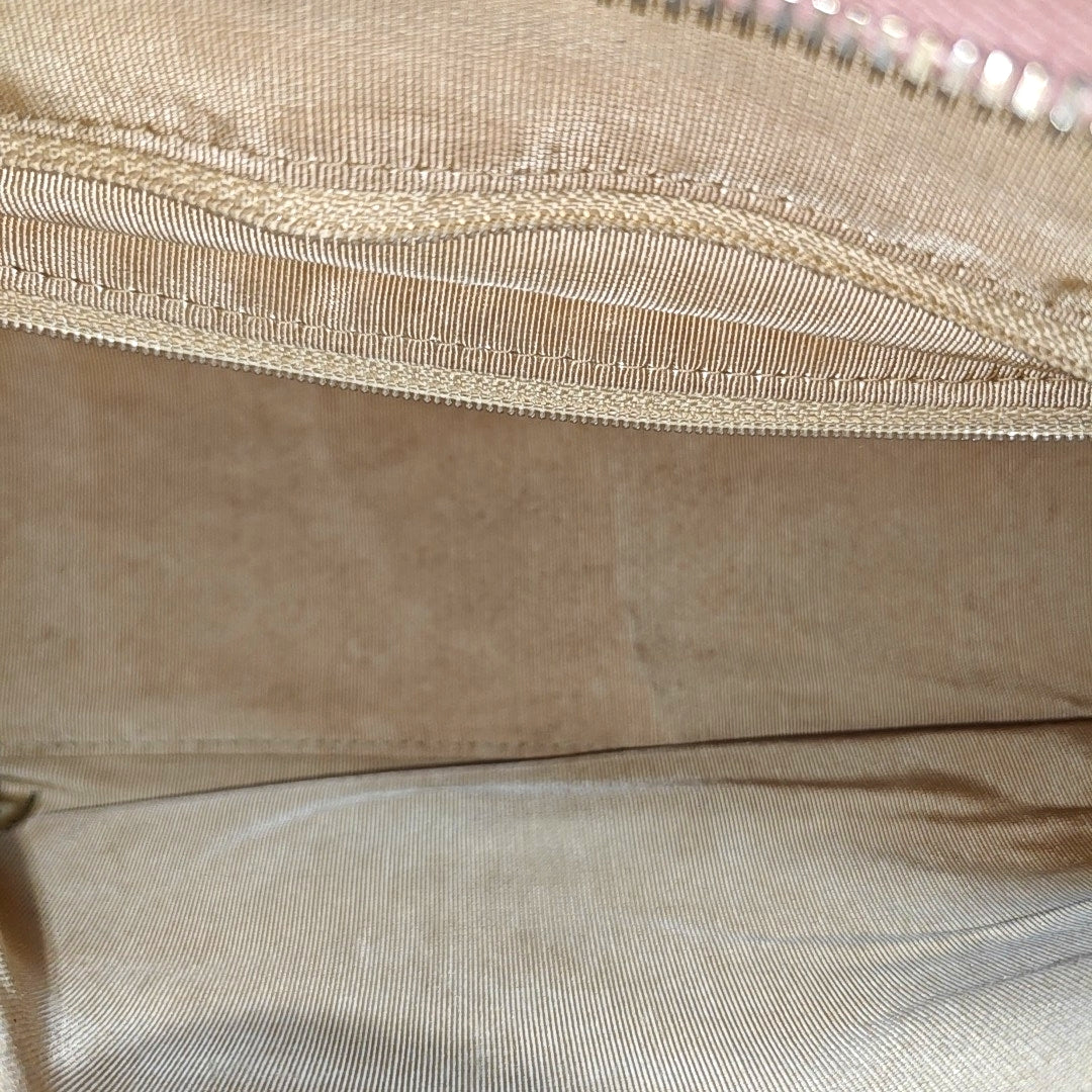 BOWLER Quilted Grained Calfskin Pink