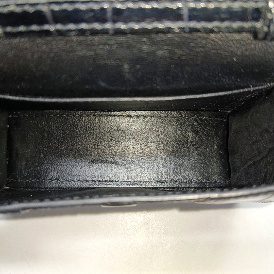 Hourglass Mini Calfskin Black