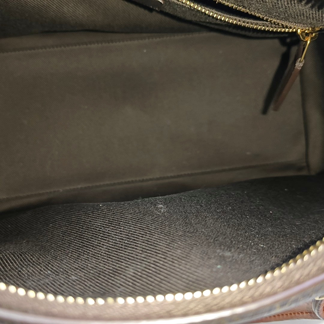 LE MONOGRAMME Coated Canvas Brown