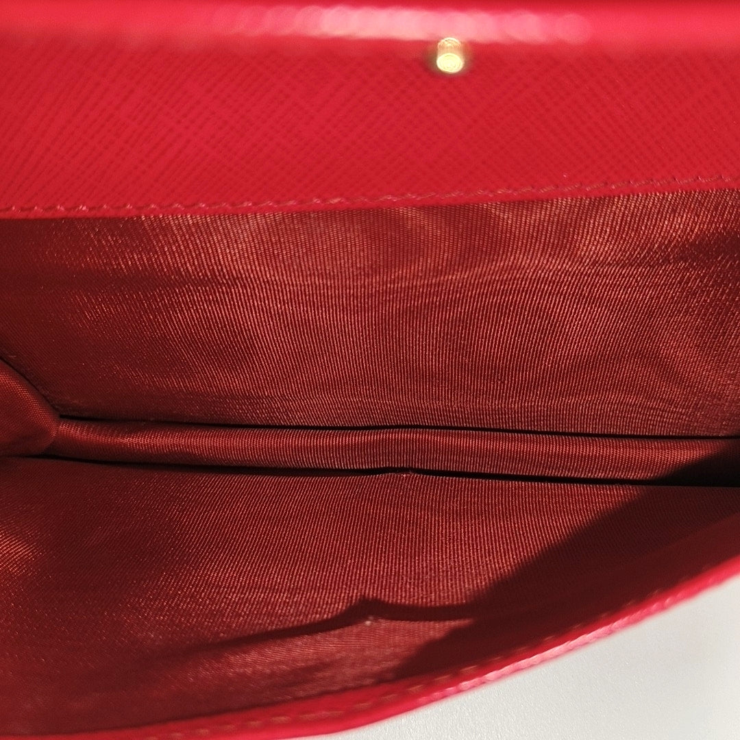 Ginny Calfskin Red