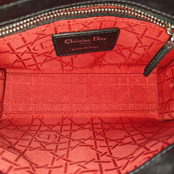 Lady Dior Mini Quilted Lambskin Black