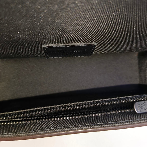 SOFT TRUNK Mini Monogram Coated Canvas Brown