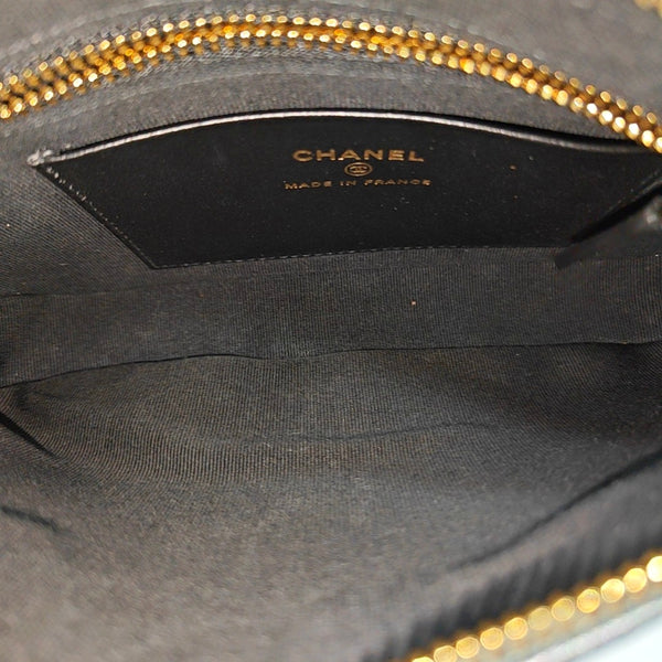 Quilted Lambskin Shoulder Bag Gray