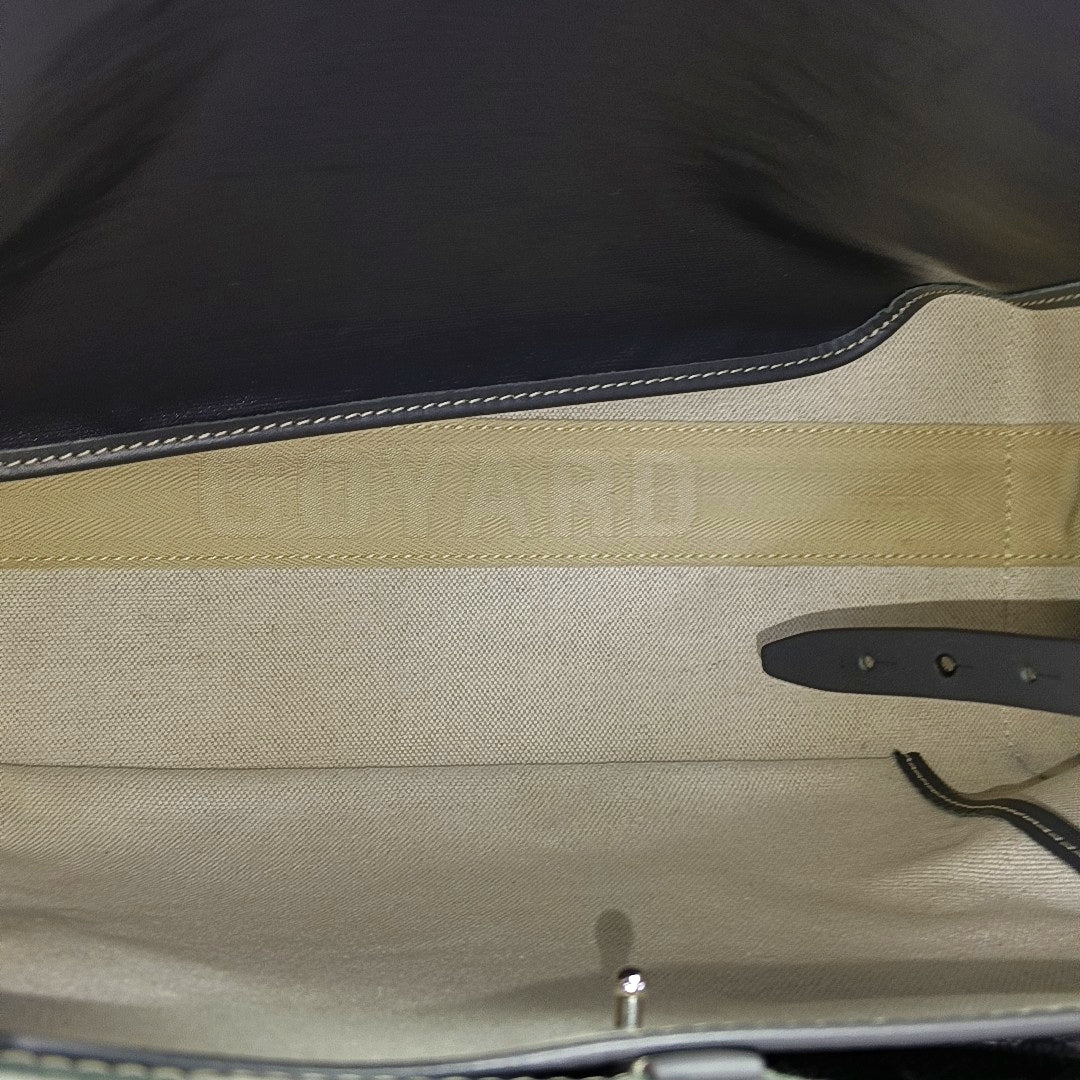 Coated Canvas Tote Bag Gray