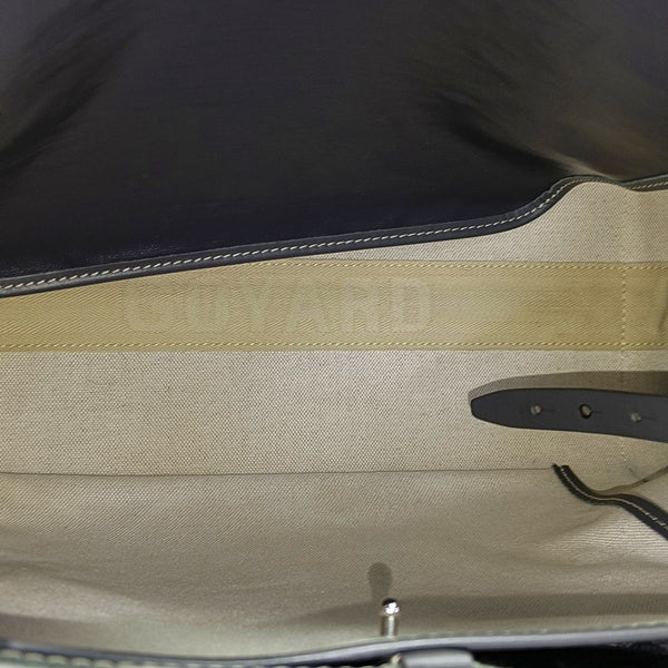 Coated Canvas Tote Bag Gray