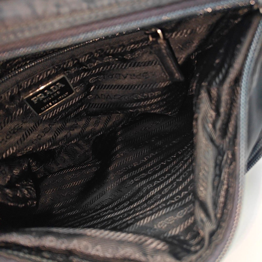 Vela Messenger Bag Nylon Black