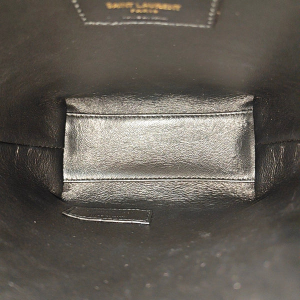Calfskin Shoulder Bag Black