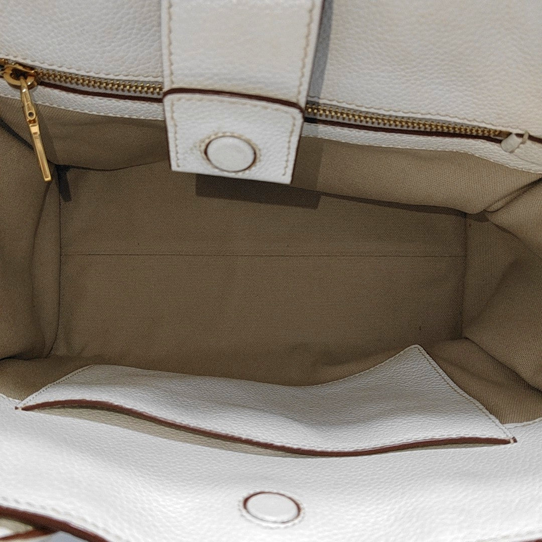 Esplanade Calfskin White