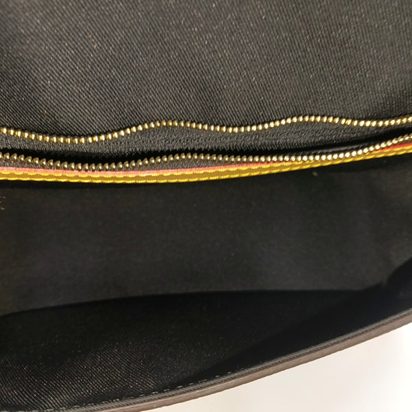 DIANE Monogram Coated Canvas Brown