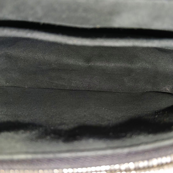 CHAIN IT PM Monogram Coated Canvas Black