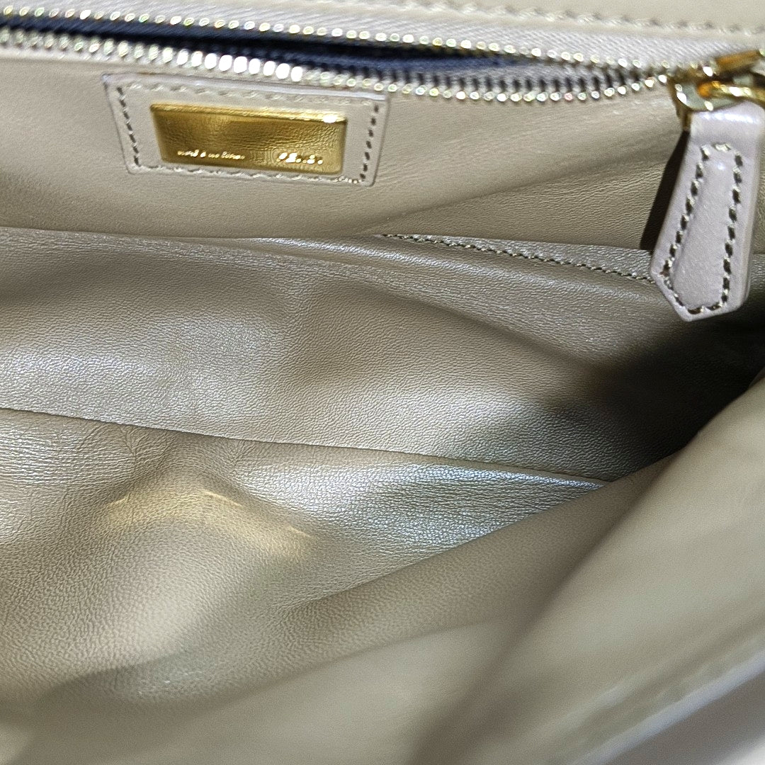 Peekaboo Mini Calfskin Gray