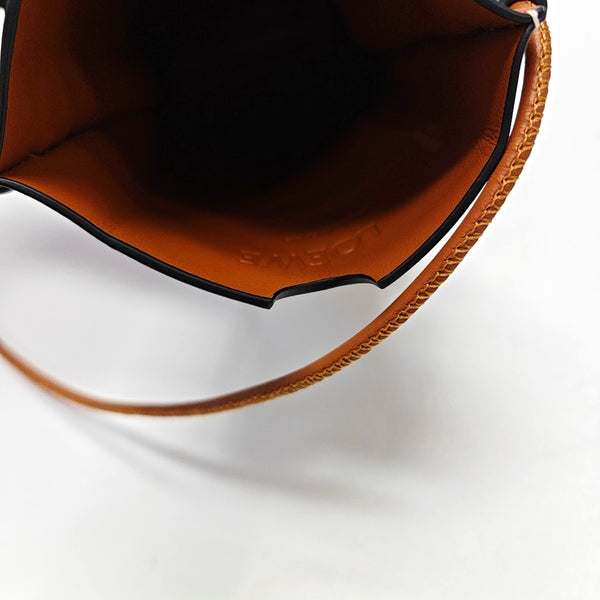 Calfskin Shoulder Bag Brown