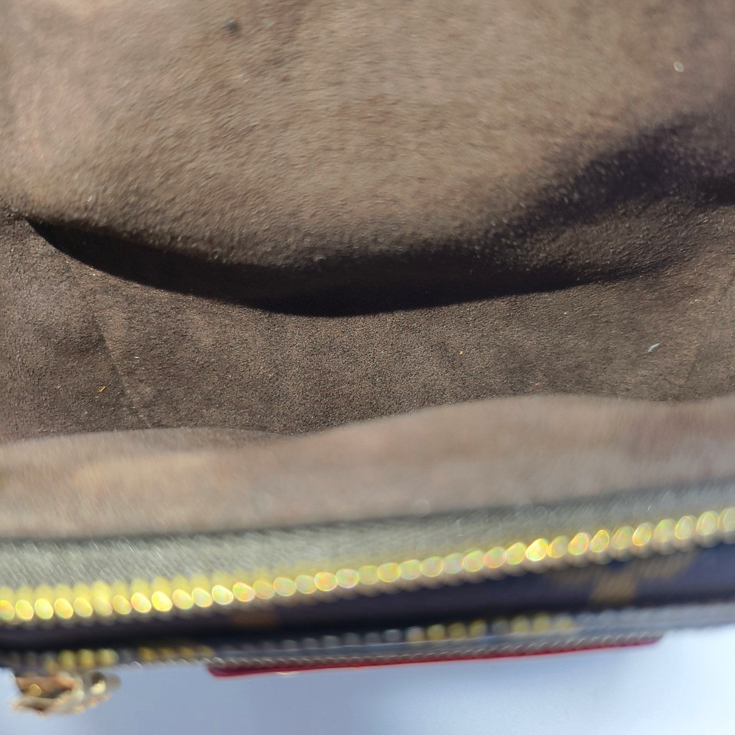BUMBAG Mini Monogram Coated Canvas Brown