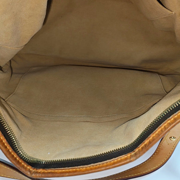 ESTRELA MM Monogram Coated Canvas Brown