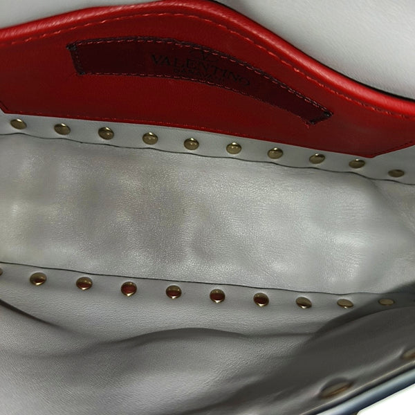 Spike Up Quilted Lambskin Gray