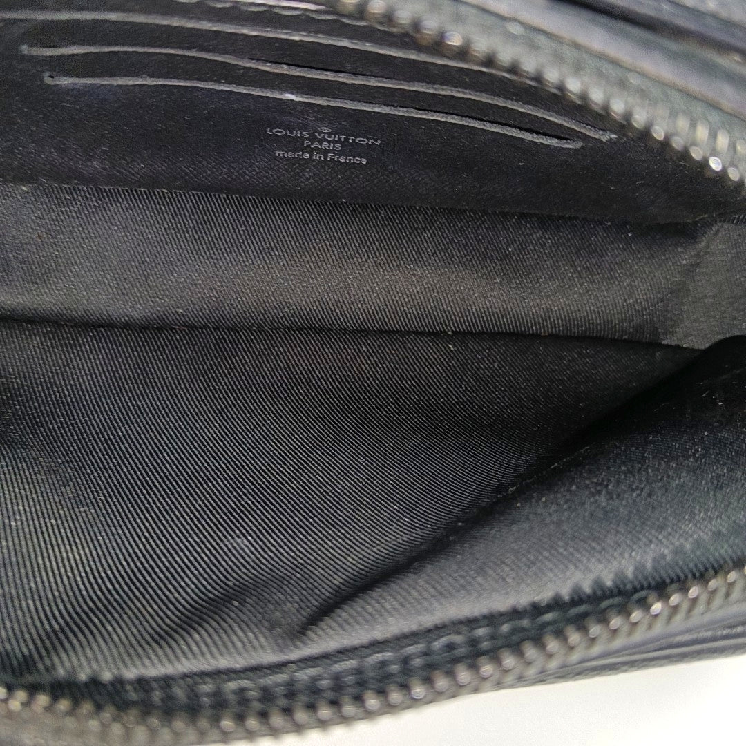 VOLGA Monogram Coated Canvas Black