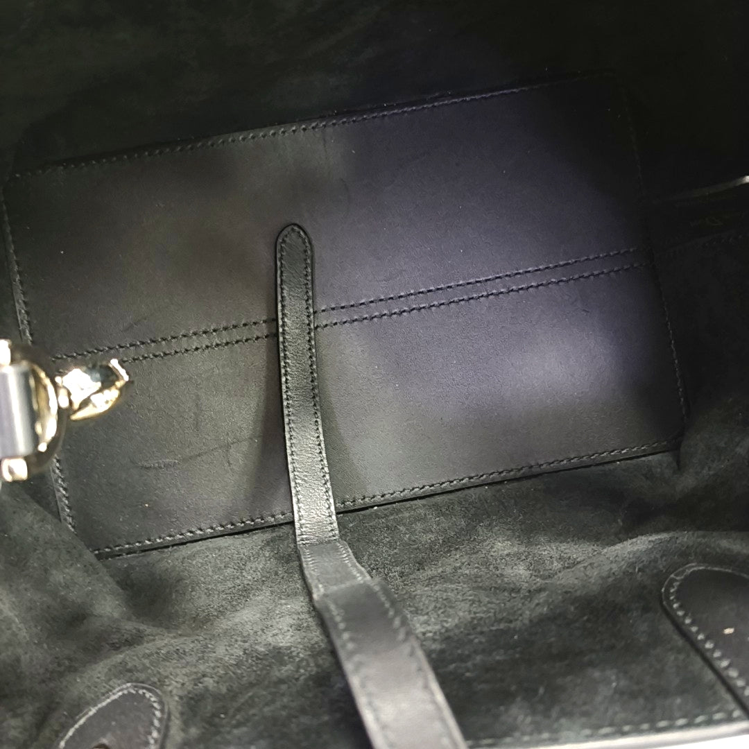 Toujours Small Cannage Calfskin Black