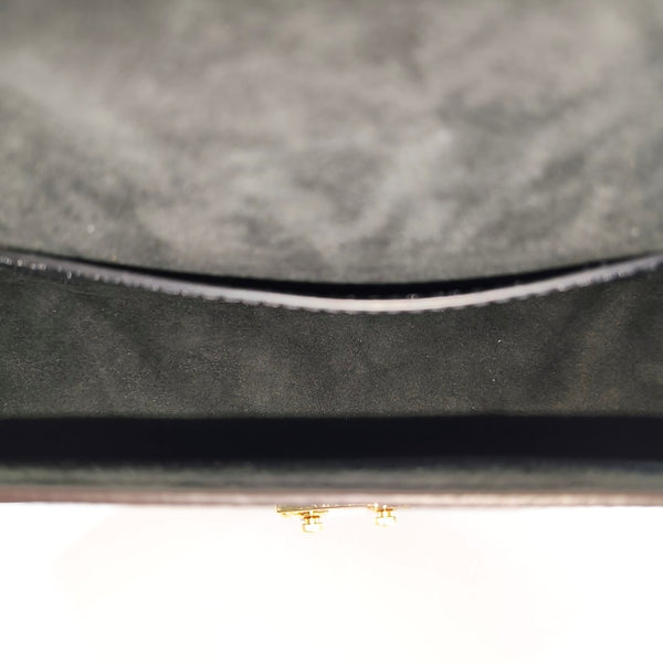 EDEN Super Mini Monogram Coated Canvas Brown