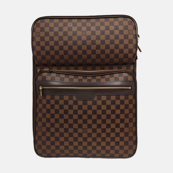 PEGASE 55 Damier Ebene Coated Canvas Brown