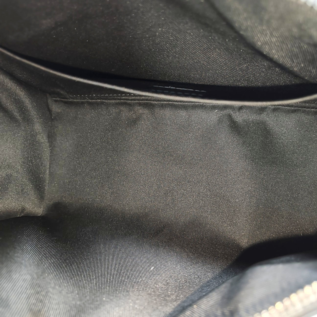 KEEPALL Monogram Coated Canvas Black