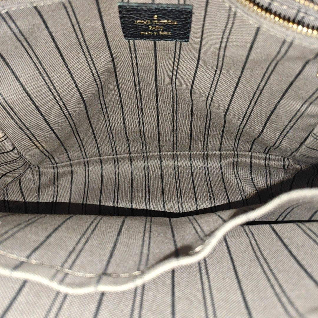 SORBONNE Monogram Calfskin Black