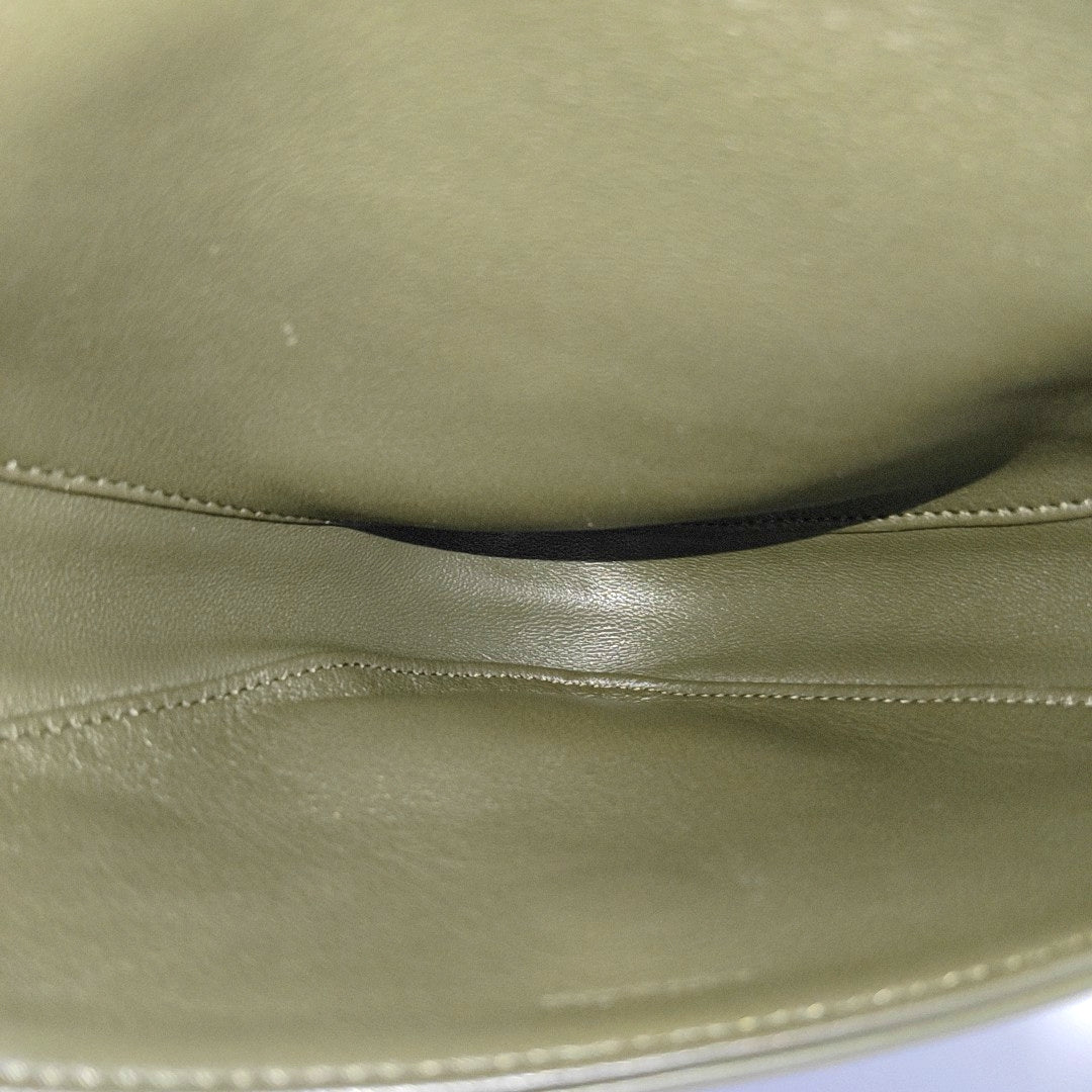 TRIANGLE Calfskin Green