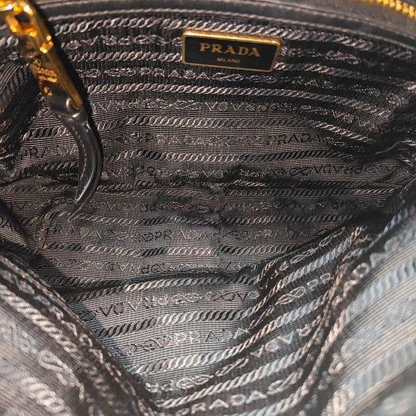 Nylon Shoulder Bag Black