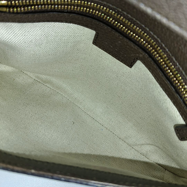 Blondie Small Monogram Coated Canvas Brown