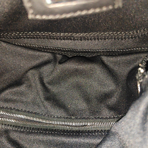 Fabric Shoulder Bag Black