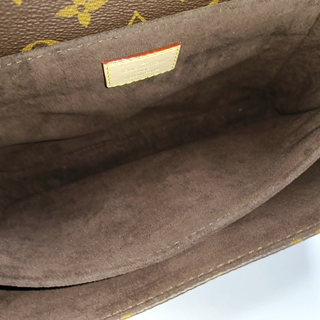 Authenticated pre-owned  MÉTIS MM Monogram Coated Canvas Brown - Shoulder Bag at Looply
