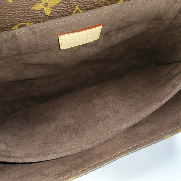 Authenticated pre-owned  MÉTIS MM Monogram Coated Canvas Brown - Shoulder Bag at Looply
