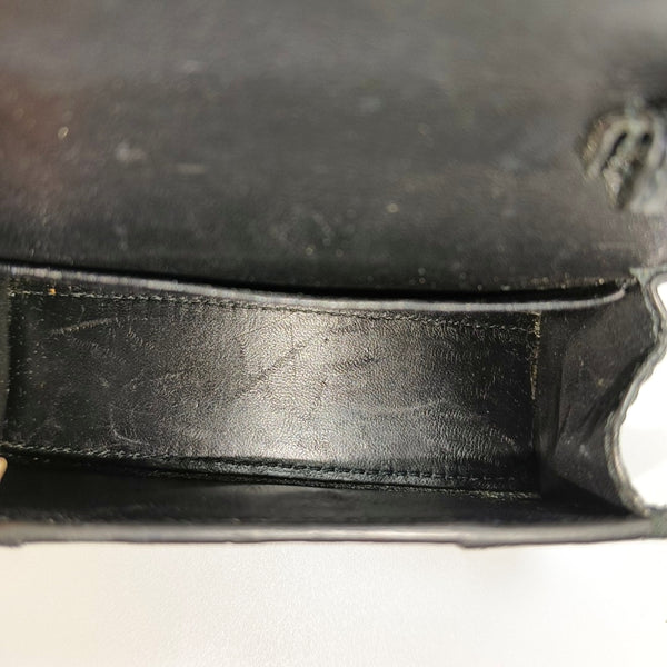 Hourglass Mini Calfskin Black